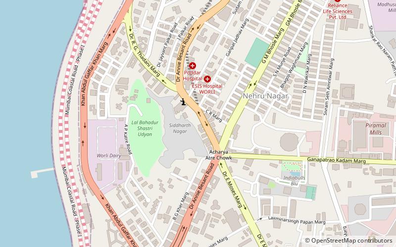 Sendeturm Mumbai location map