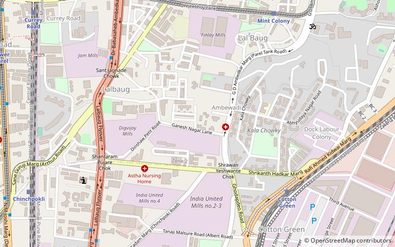 parel mumbaj location map