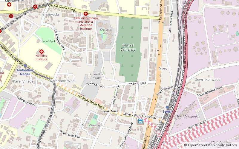 Sewri Christian Cemetery location map
