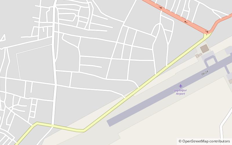 Jagdalpur location map