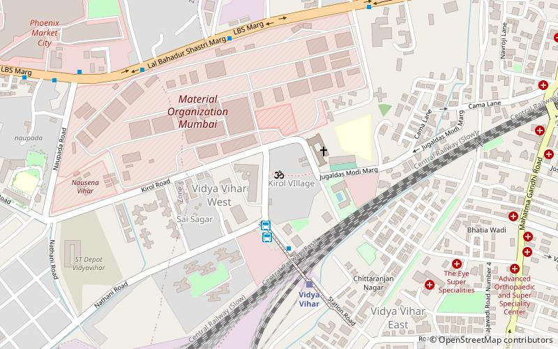 swiatynia hanuman mumbaj location map