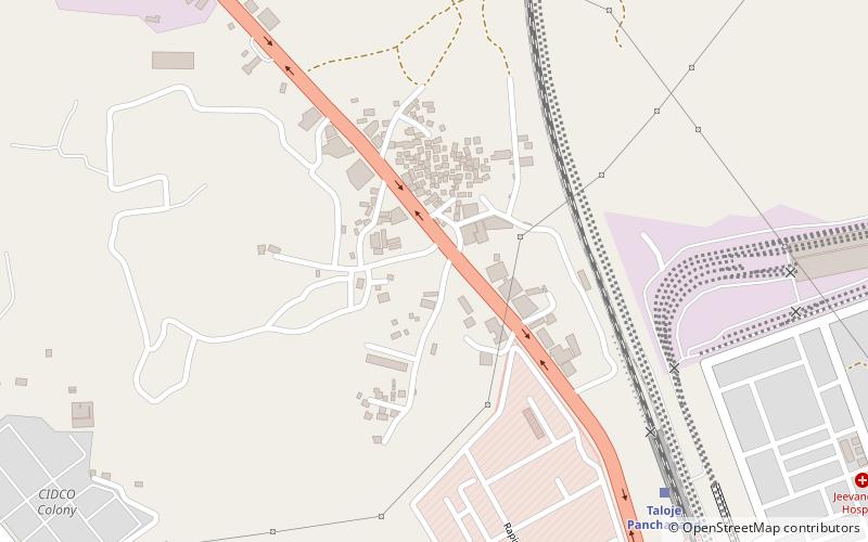 Taloje Panchnad location map