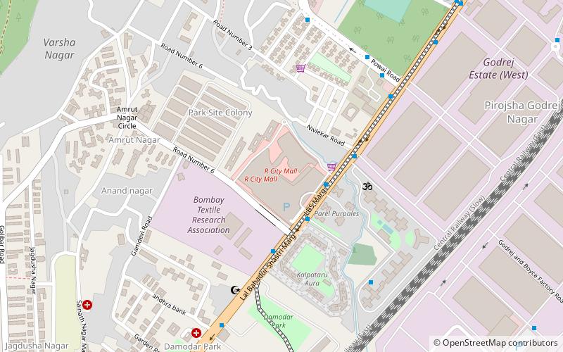 R City Mall location map