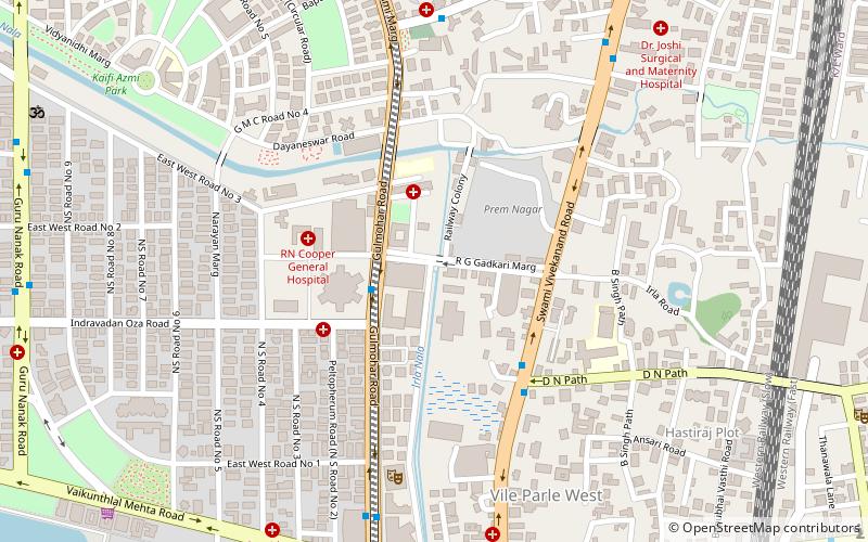 irla mumbai location map