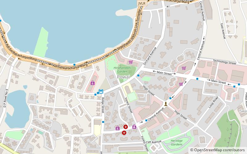 Powai location map