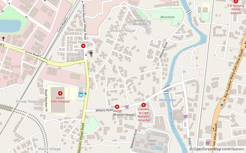 marol mumbaj location map
