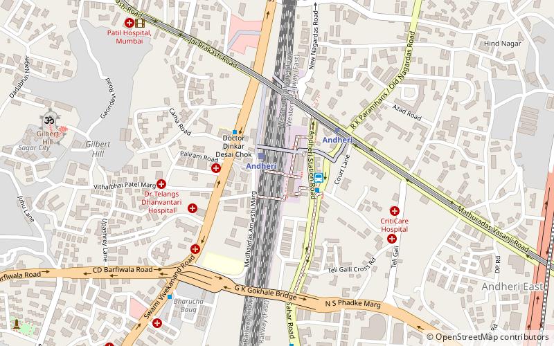 andheri mumbaj location map