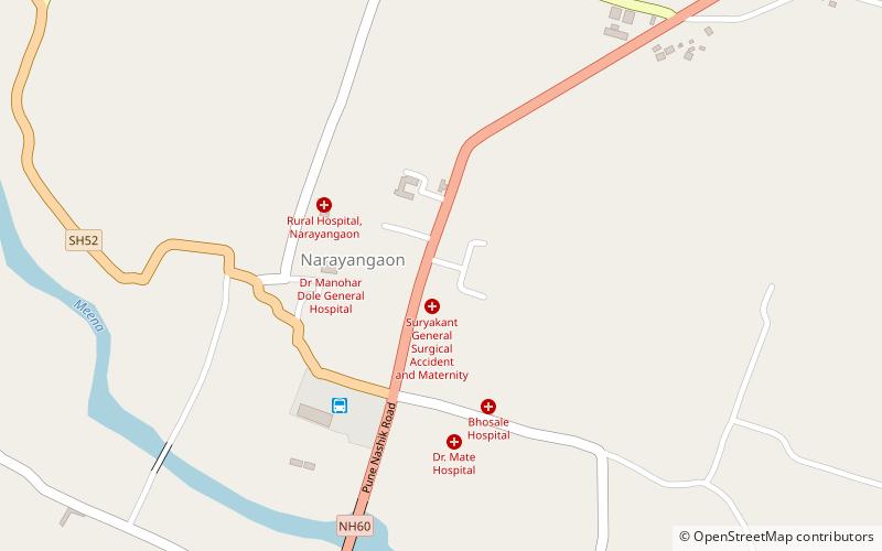 Narayangaon location map