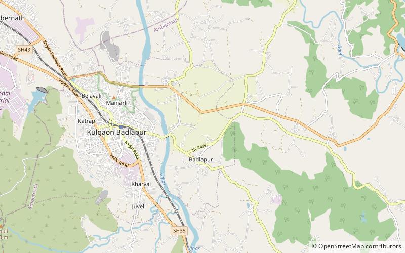 Nashik valley wine location map