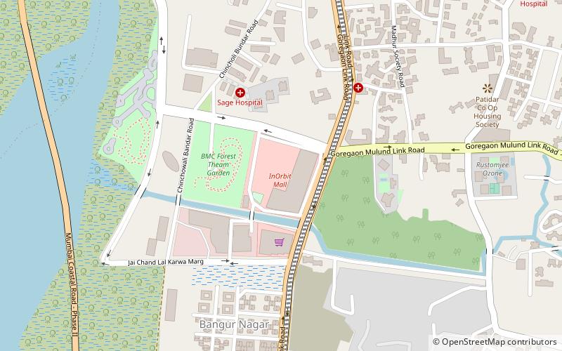 inorbit mall mumbai location map