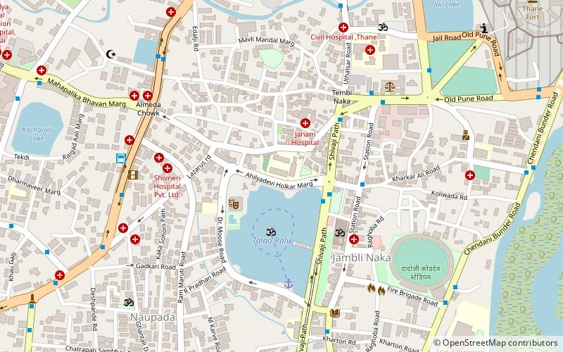 st john the baptist church thane location map