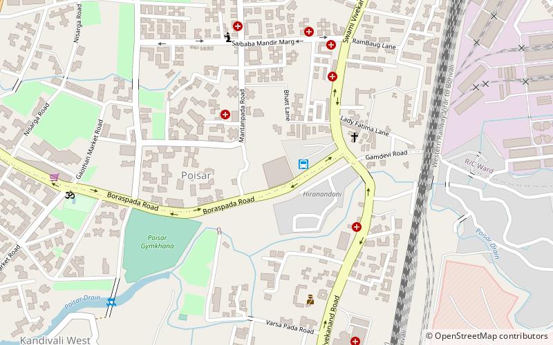 raghuleela mall mumbai location map
