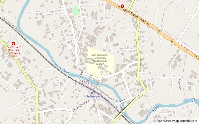 c h m college ulhasnagar location map