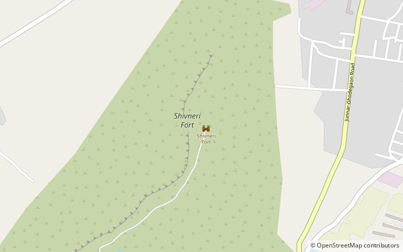 Shivneri location map