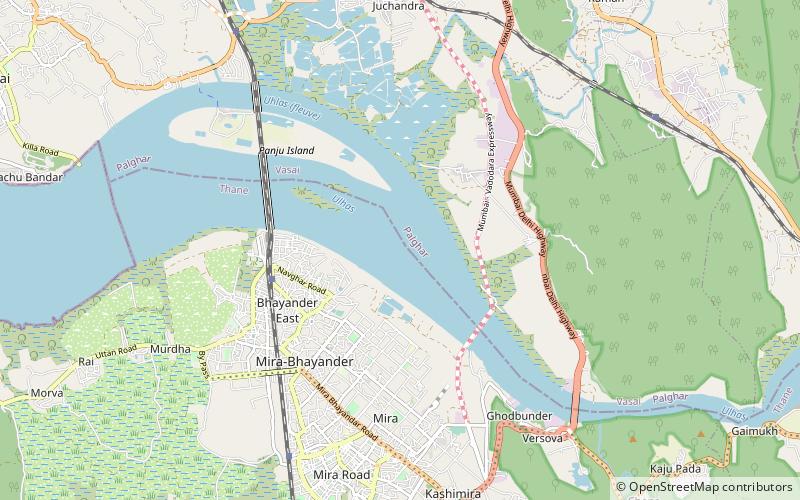 Vasai Creek location map