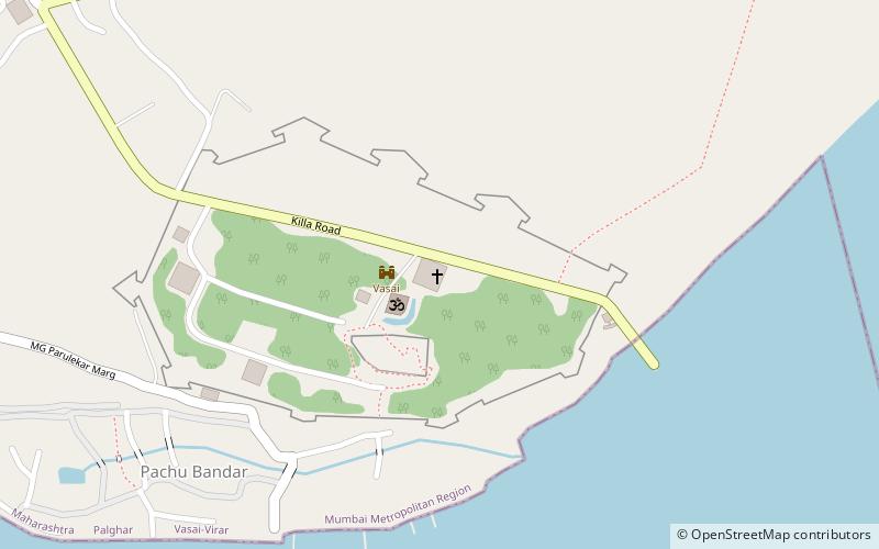 church vasai location map