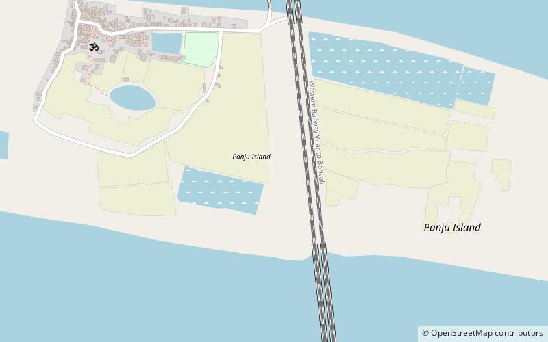 Panju Island location map