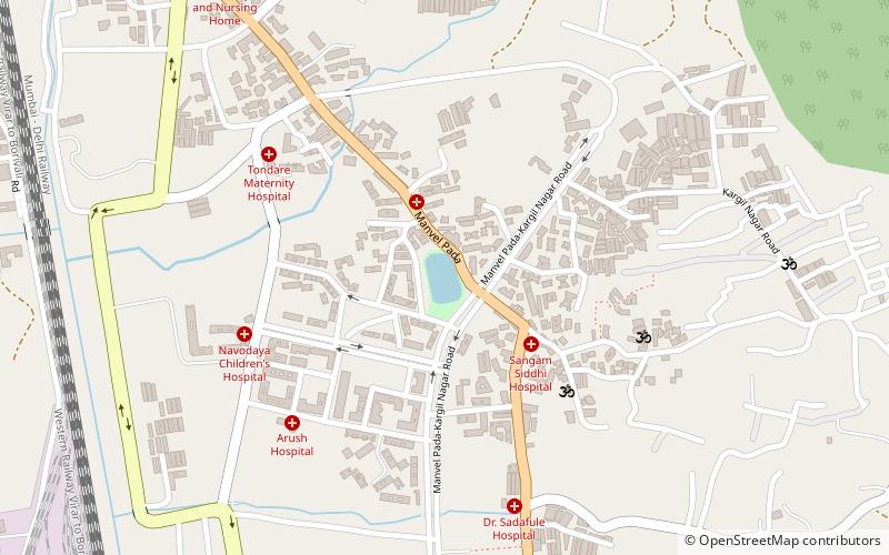 Manvelpada Talav location map