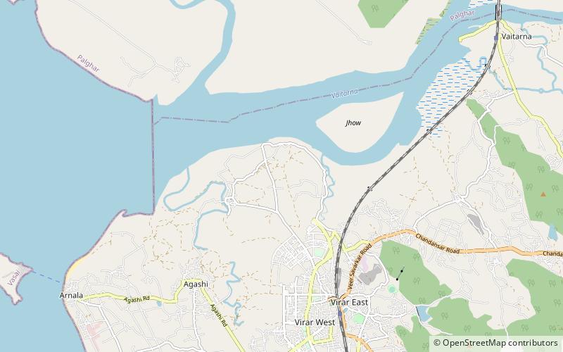 saphale virar location map