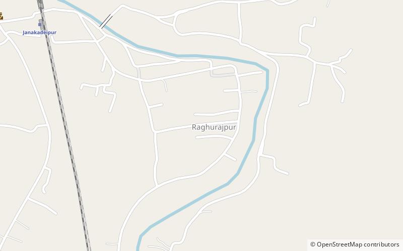 raghurajpur puri location map