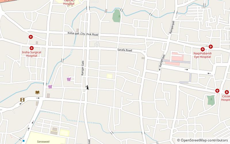 sunheri masjid aurangabad location map