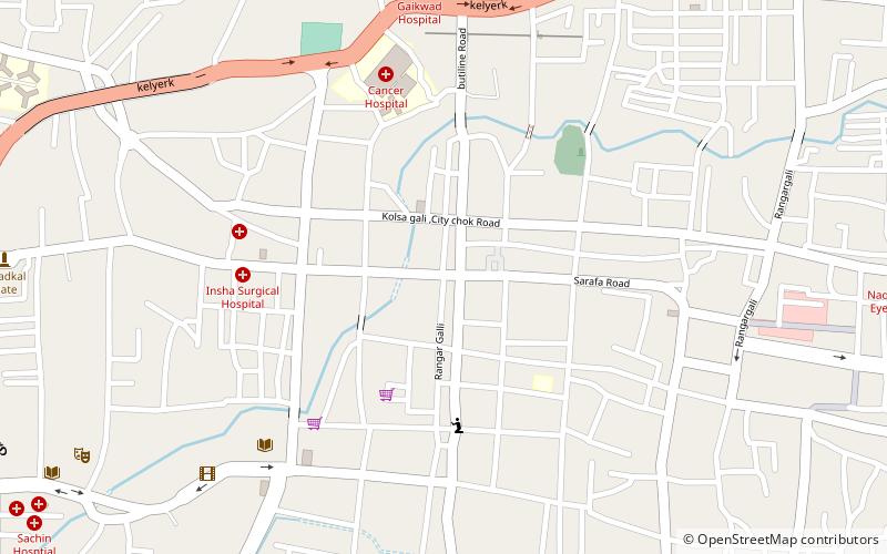 neighborhoods of aurangabad location map