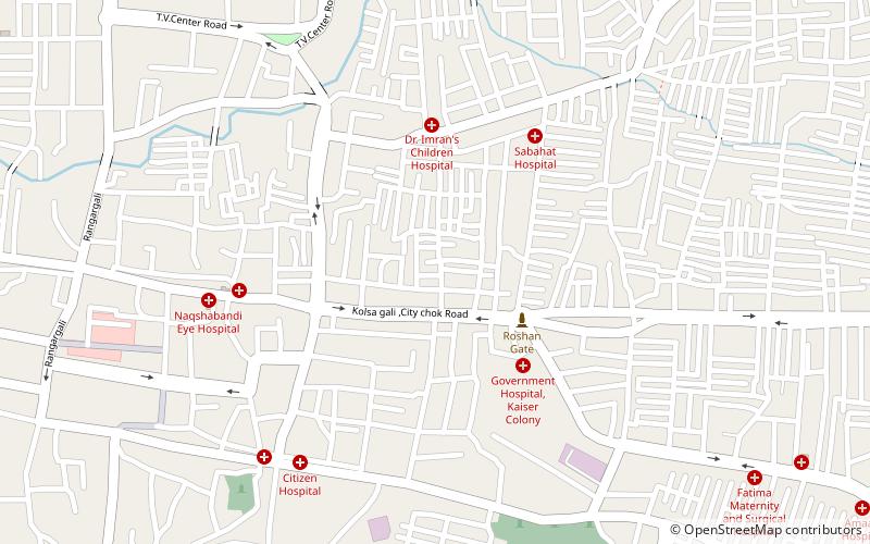 Qila-e-Ark location map