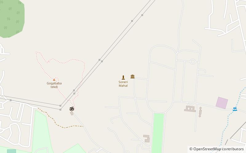 soneri mahal aurangabad location map