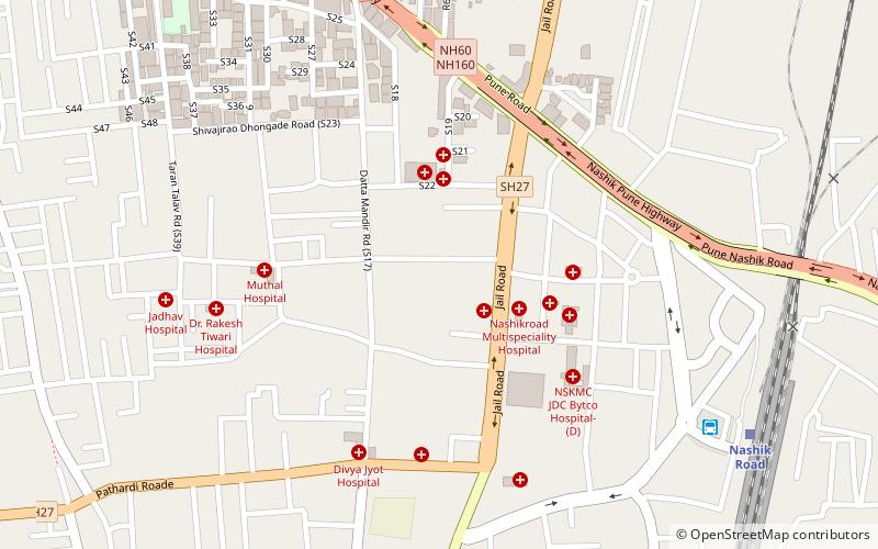 muktidham nashik location map