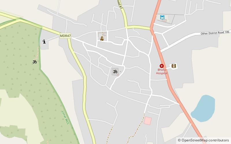 daitya sudan temple lonar location map