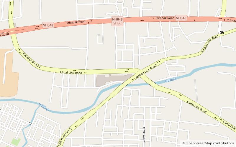 city centre mall nashik location map