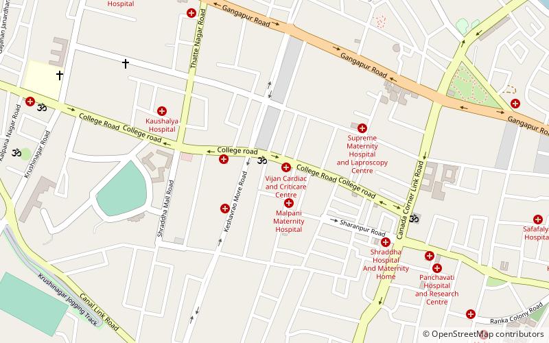 big bazaar nashik location map