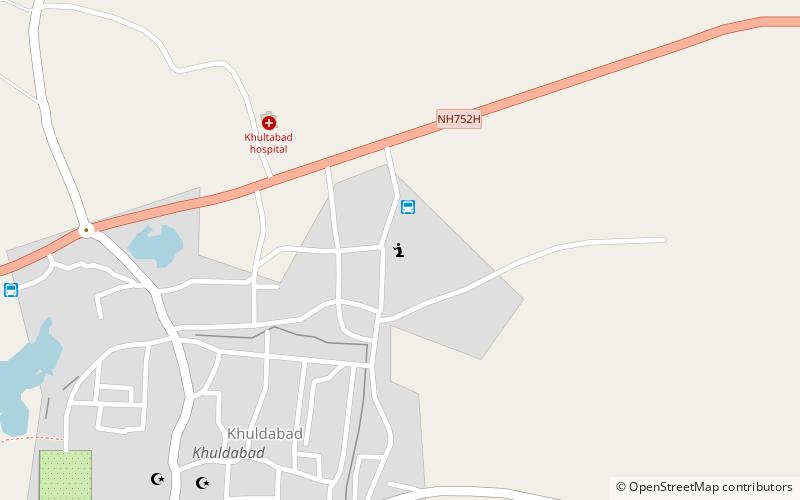bhadra maruti temple khuldabad location map