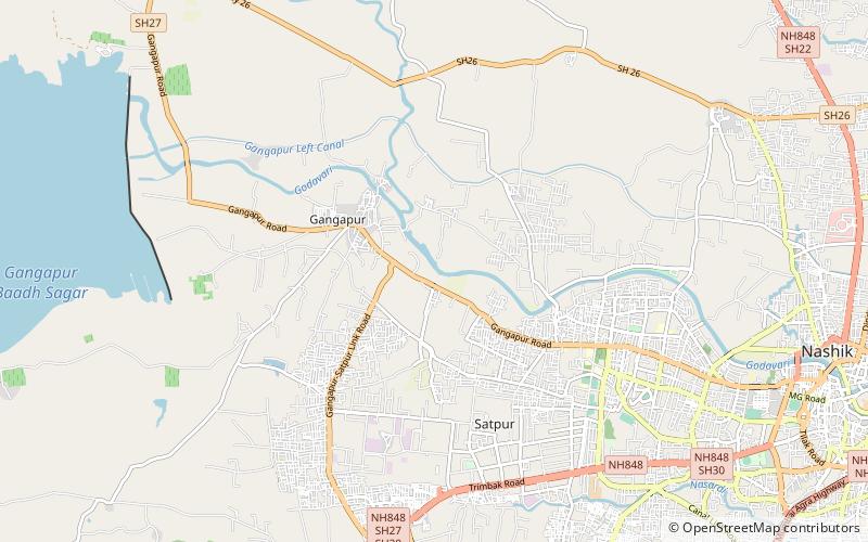 someshwar nashik location map