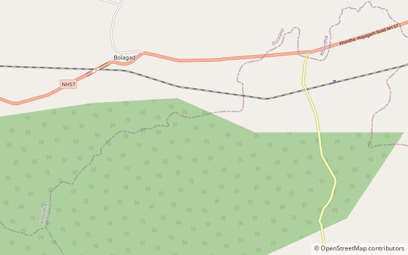 Atri Hot Spring location map