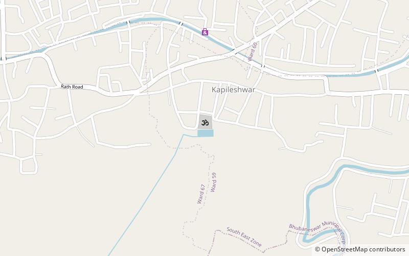 Kalika Siva Temple location map