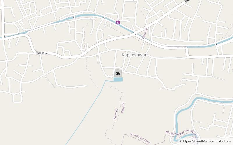 Kapilesvara Siva Temple location map
