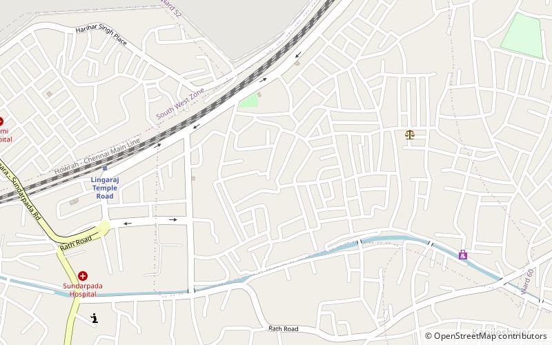 sundaresvara tank bhubaneswar location map