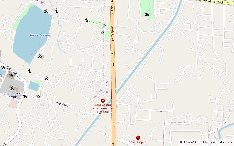 Purvesvara Siva Temple location map