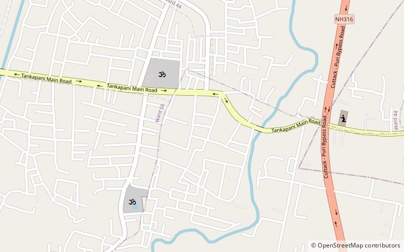 gangesvara siva temple bhubaneshwar location map