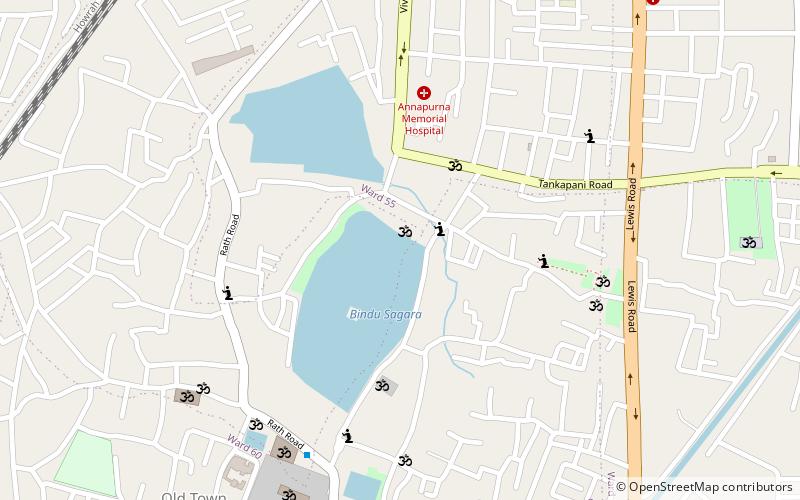 Tirthesvara Siva Temple location map