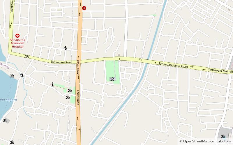 Papanasini Siva Temple location map