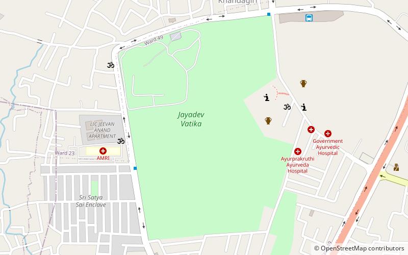 jayadev vatika bhubaneswar location map