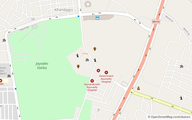 Digambara Jain Temple location map