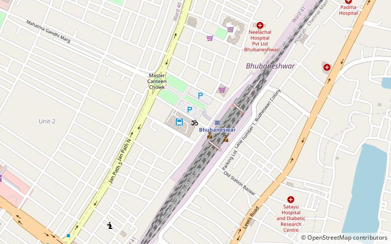 hanuman temple bhubaneswar location map