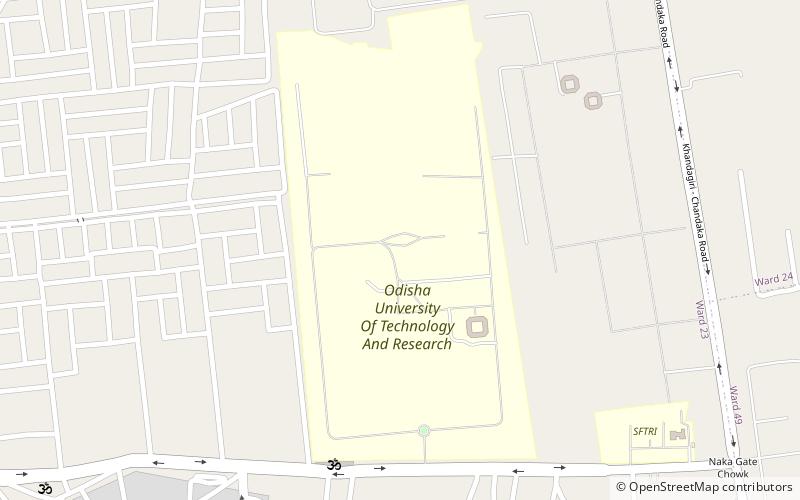 College of Engineering and Technology location map