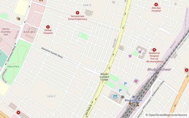esplanade one bhubaneshwar location map
