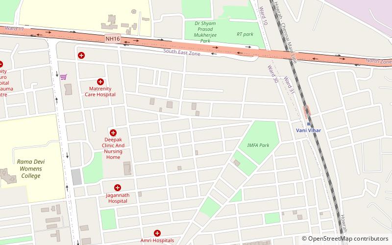 Vishnu Temple location map