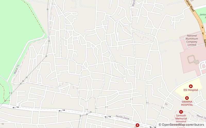 salia sahi bhubaneshwar location map