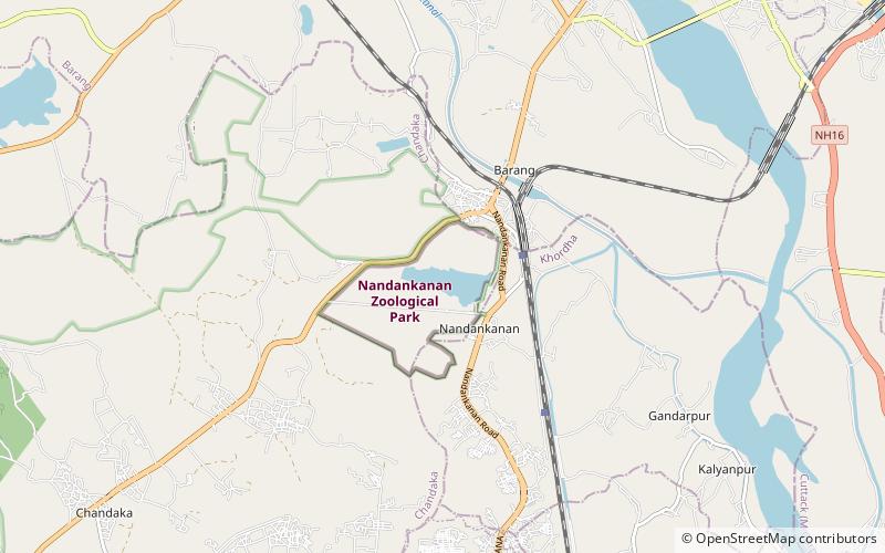 kanjia lake cuttack location map